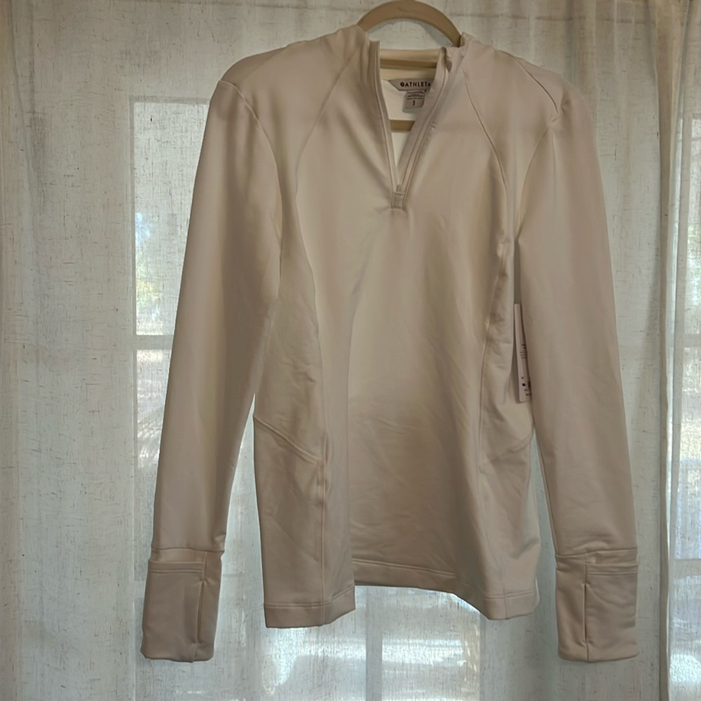 Athleta whistler half zip